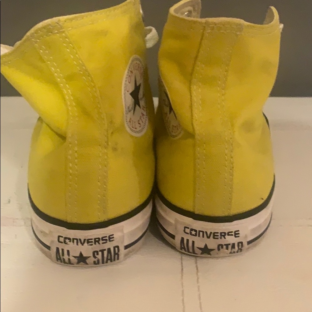 Yellow Converse - Picture 3 of 4